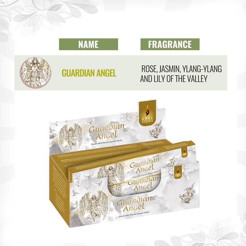 Soul Sticks - Guardian Angel Masala Incense Sticks