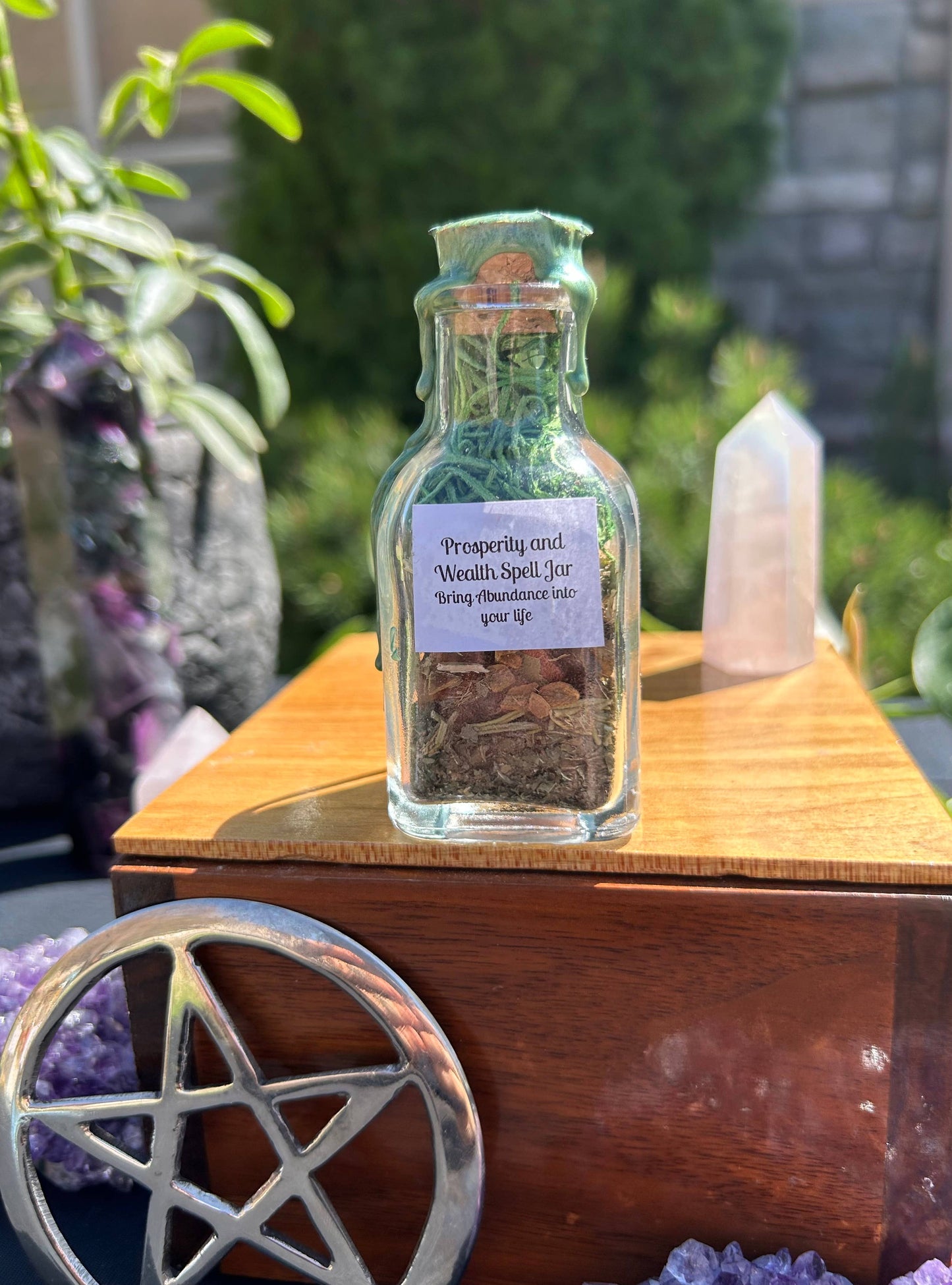 Prosperity, Wealth and Abundance Spell Jar