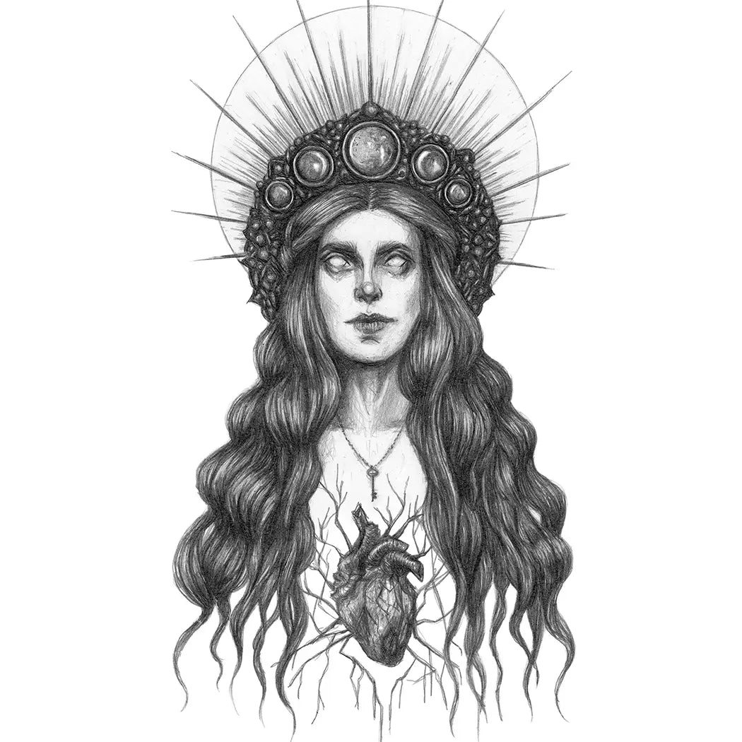 Hecate Fine Art Print - Greek Goddess of Witchcraft