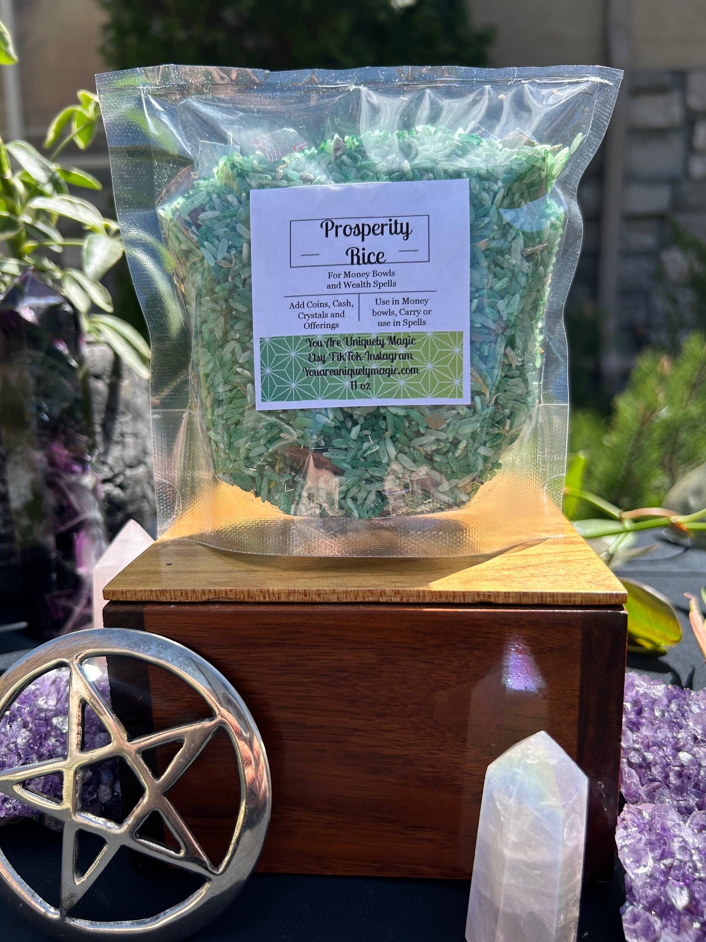 Prosperity Rice for Wealth and Abundance for Money Bowl 11oz