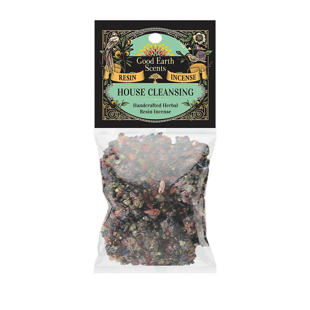 House Cleansing Resin Incense Pack (1 oz.)