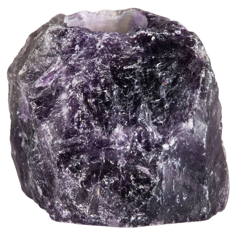 1/2 INCH GEMSTONE CANDLE HOLDER