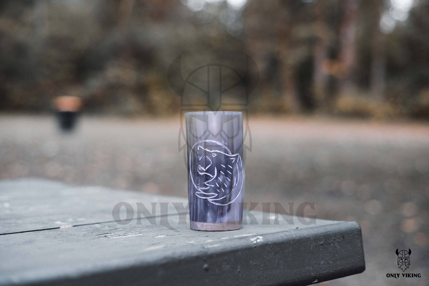 Drinking Horn Beer Stein | Cups