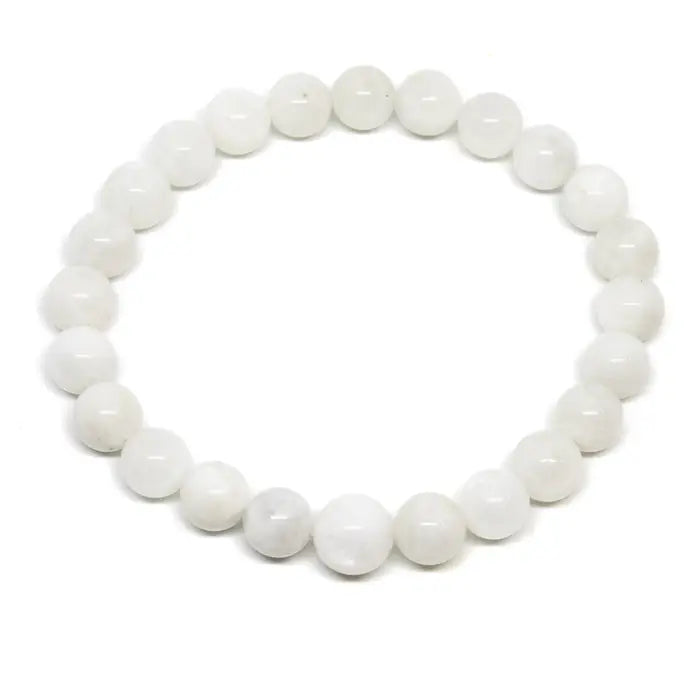 Moonstone Stretchy Beaded Bracelet