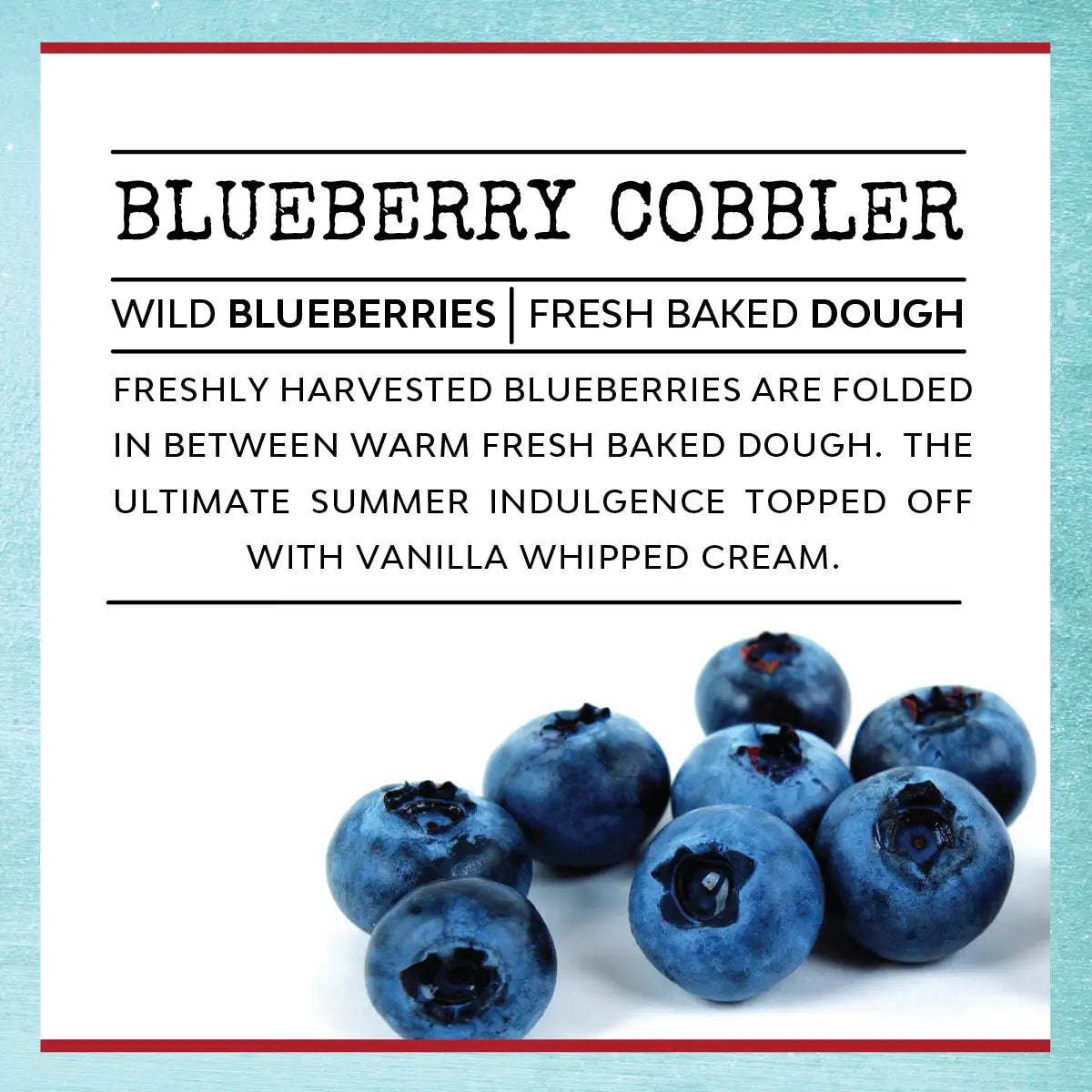 I'd Give My Last Fuck For You! Candle- Scent: Blueberry Cobbler