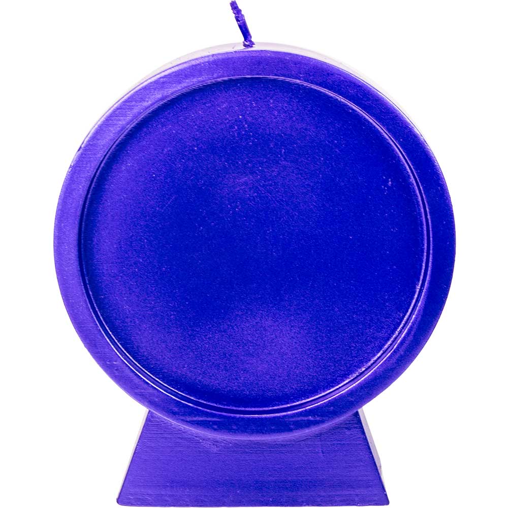 Intention Candle - Pentacle Purple $ Silver (Each)