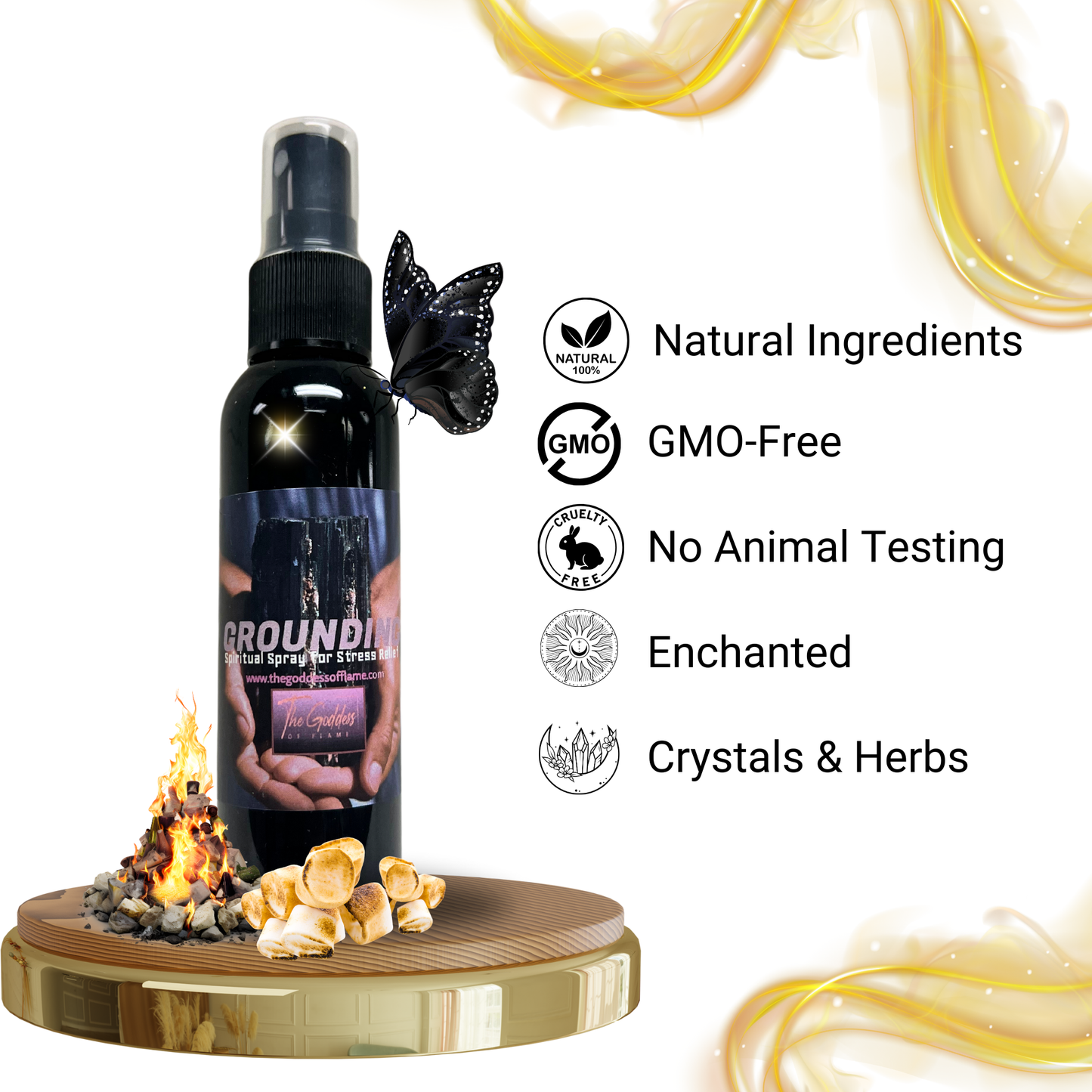 Grounding Spiritual Spray - Protective Shield For Empaths