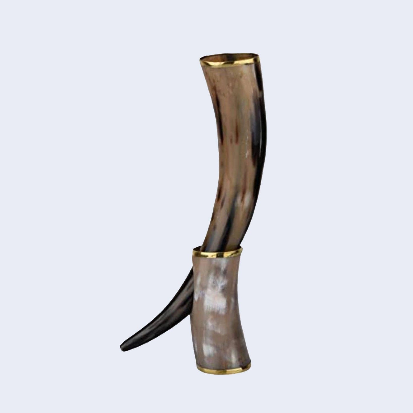 Real Viking Drinking Horn with Stand Cups Vessels, 14"