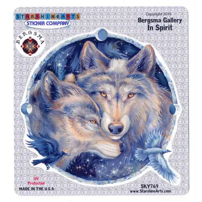 In Spirit Wolf Sticker