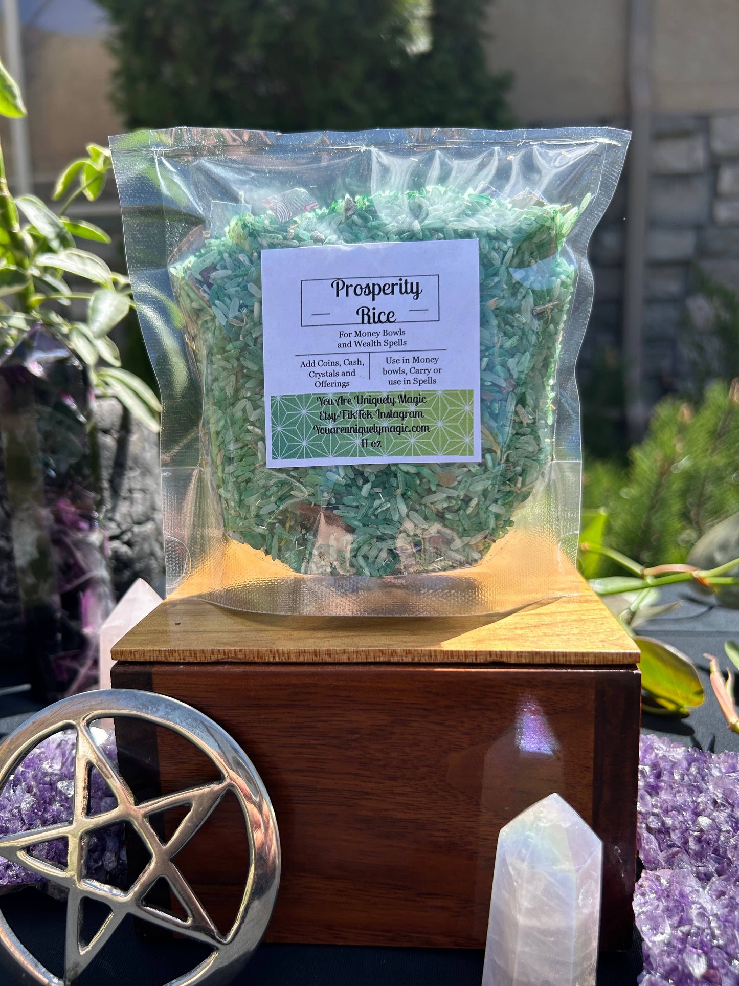Prosperity Rice for Wealth and Abundance for Money Bowl 11oz