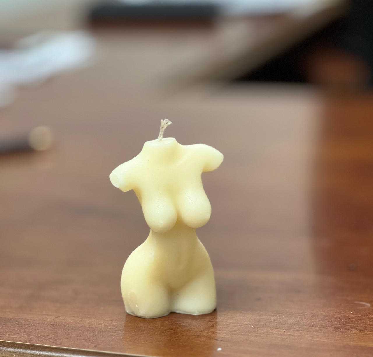 White Lady Torso Ritual Candle | Scented | Vrinda