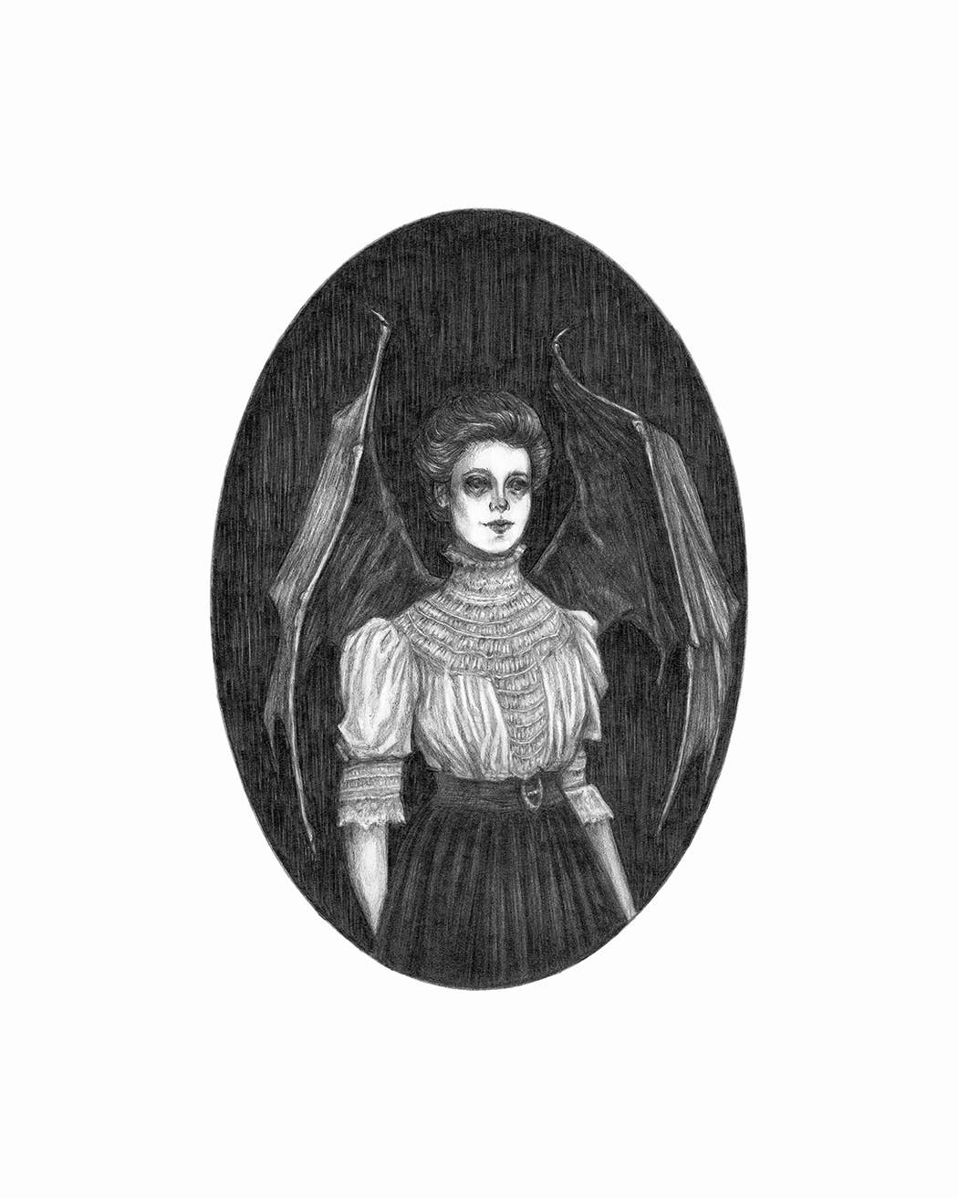 Lilith Fine Art Print - Gothic Illustration