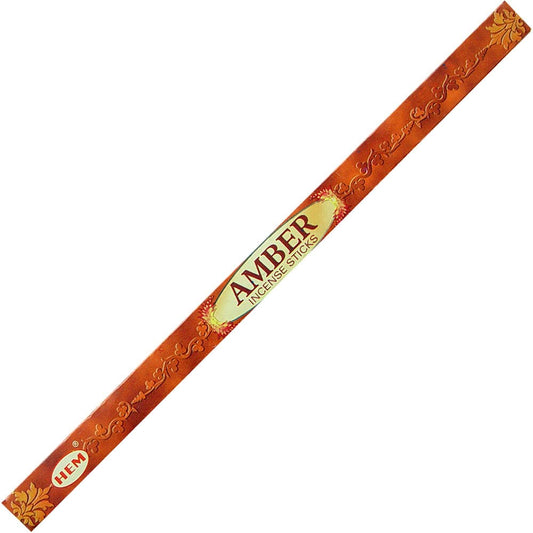 Hem Square Pack Incense 8 Gr Amber