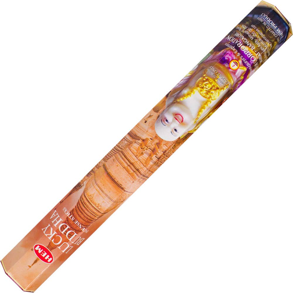 Hem Hexagonal Pack Incense 20 Gr Lucky Buddha