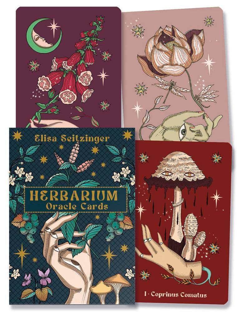 Herbarium Oracle – Elisa Seitzinger & Stregadellemele | 36-Card Botanical Oracle Deck