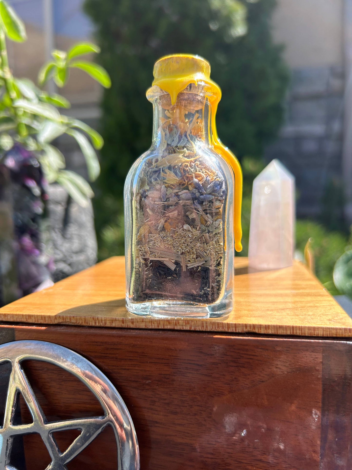 Anti-Anxiety Spell Jar - Handcrafted Tool for Calm, Comfort & Inner Peace