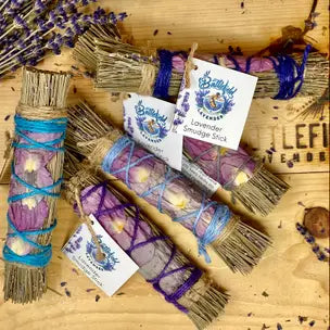 Lavender Smudge w/Purple Rose Petals