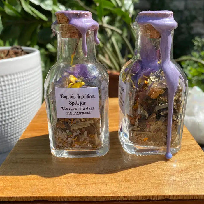 Enhance Intuition, Psychic Powers and Divination Spell Jar