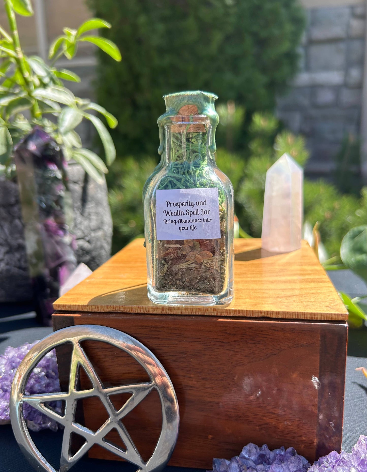 Prosperity, Wealth and Abundance Spell Jar