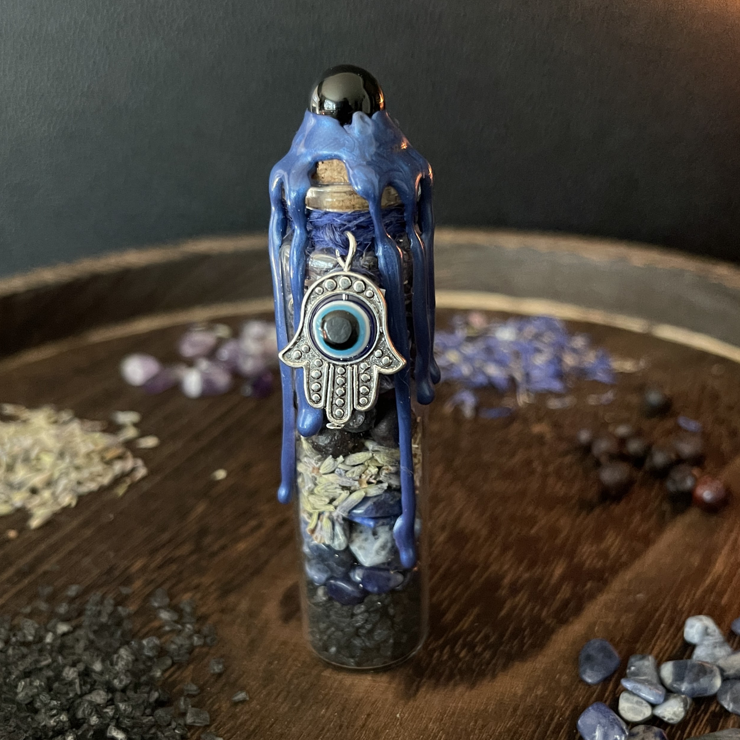 Evil Eye Protection Spell Jar, Nazar Spell Bottle