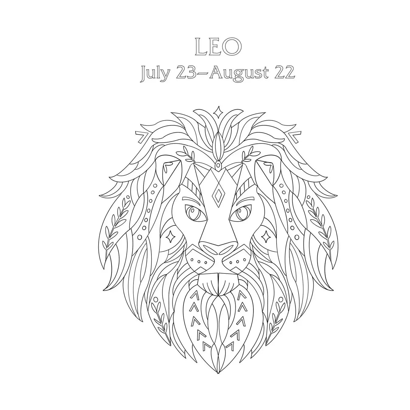 Coloring Book Leo