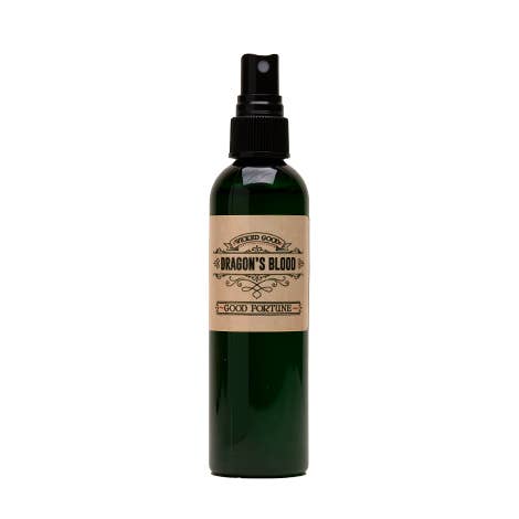 Dragon's Blood Good Fortune Spray - Egyptian Tree Resin Room & Aura Mist