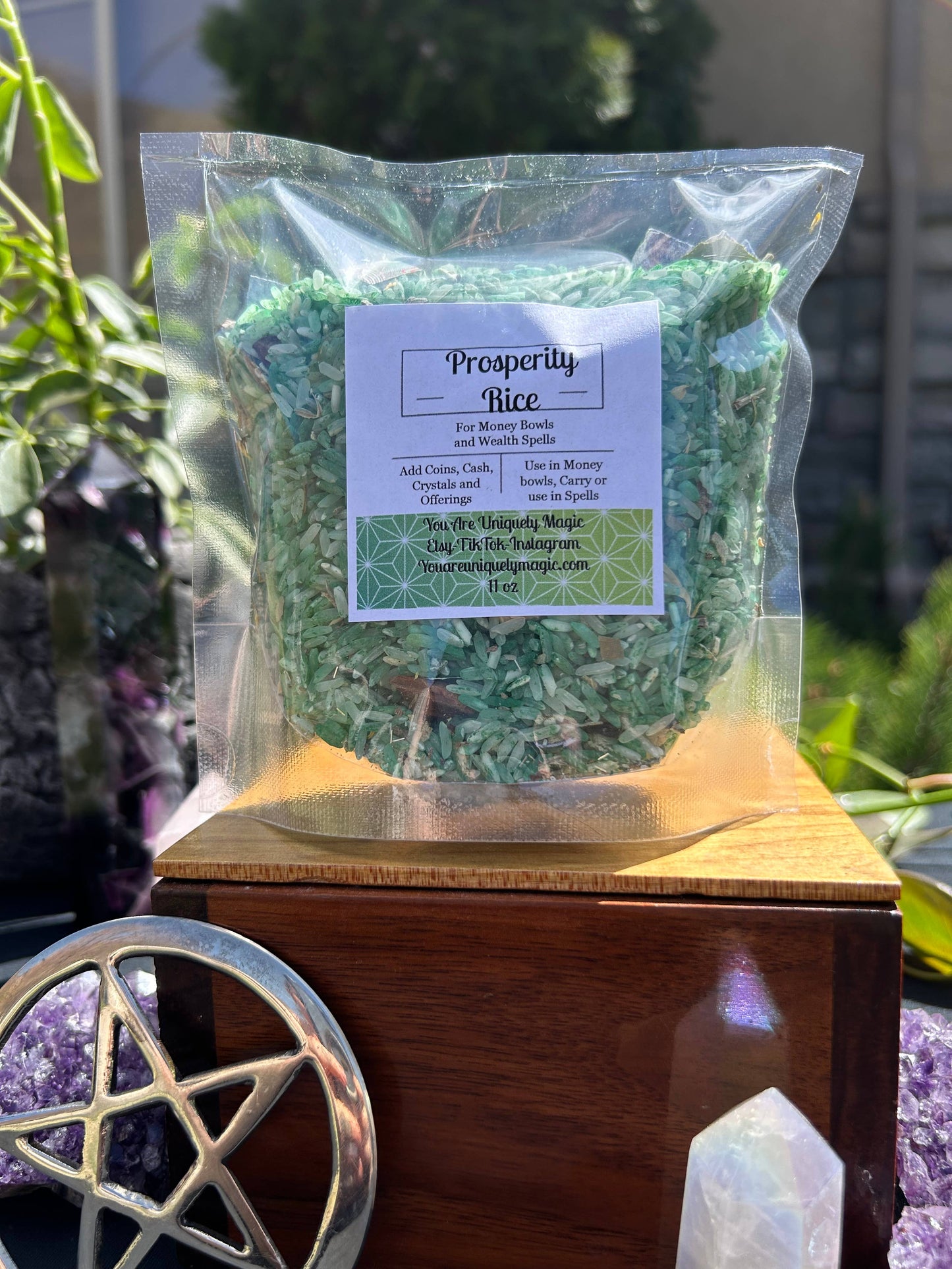 Prosperity Rice for Wealth and Abundance for Money Bowl 11oz