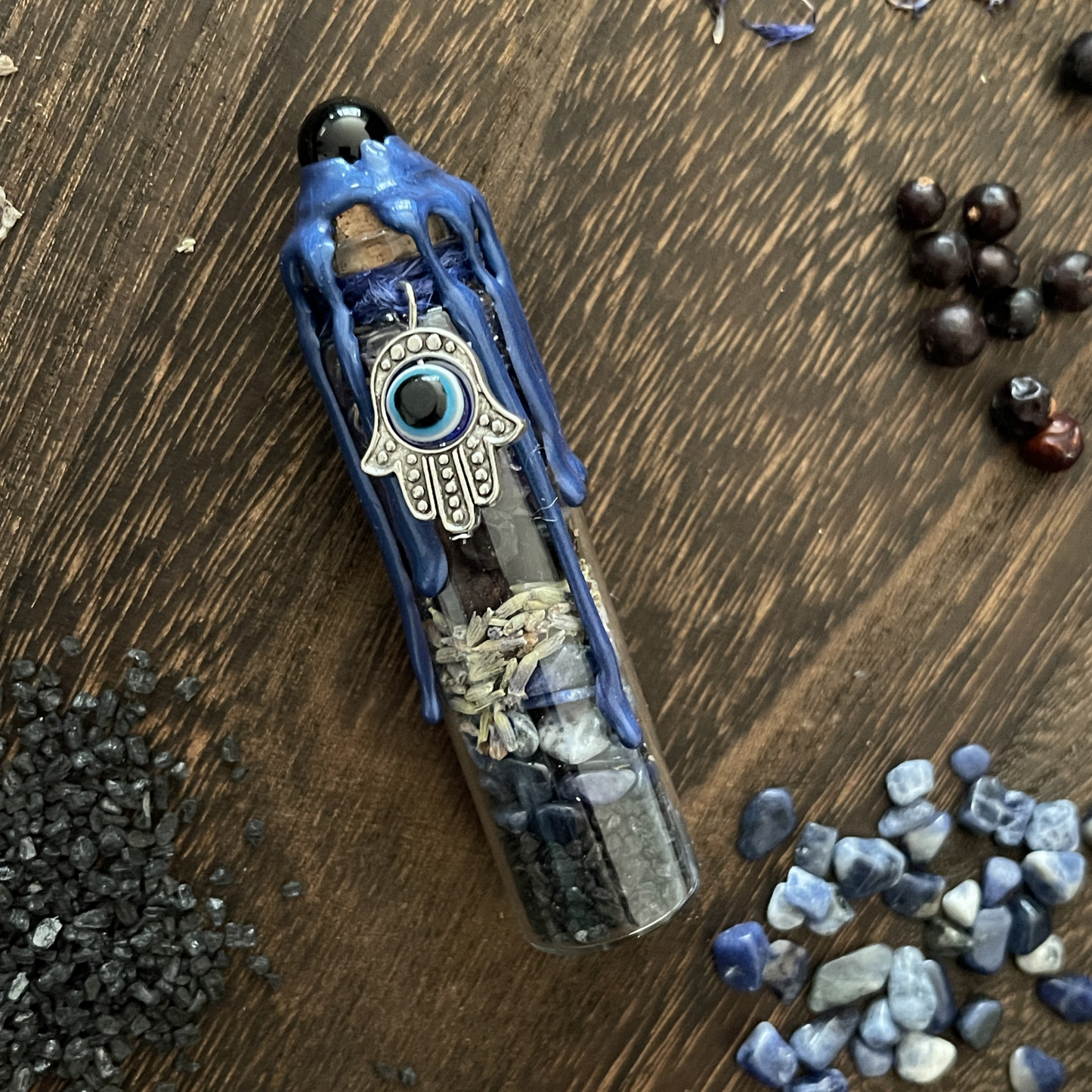 Evil Eye Protection Spell Jar, Nazar Spell Bottle