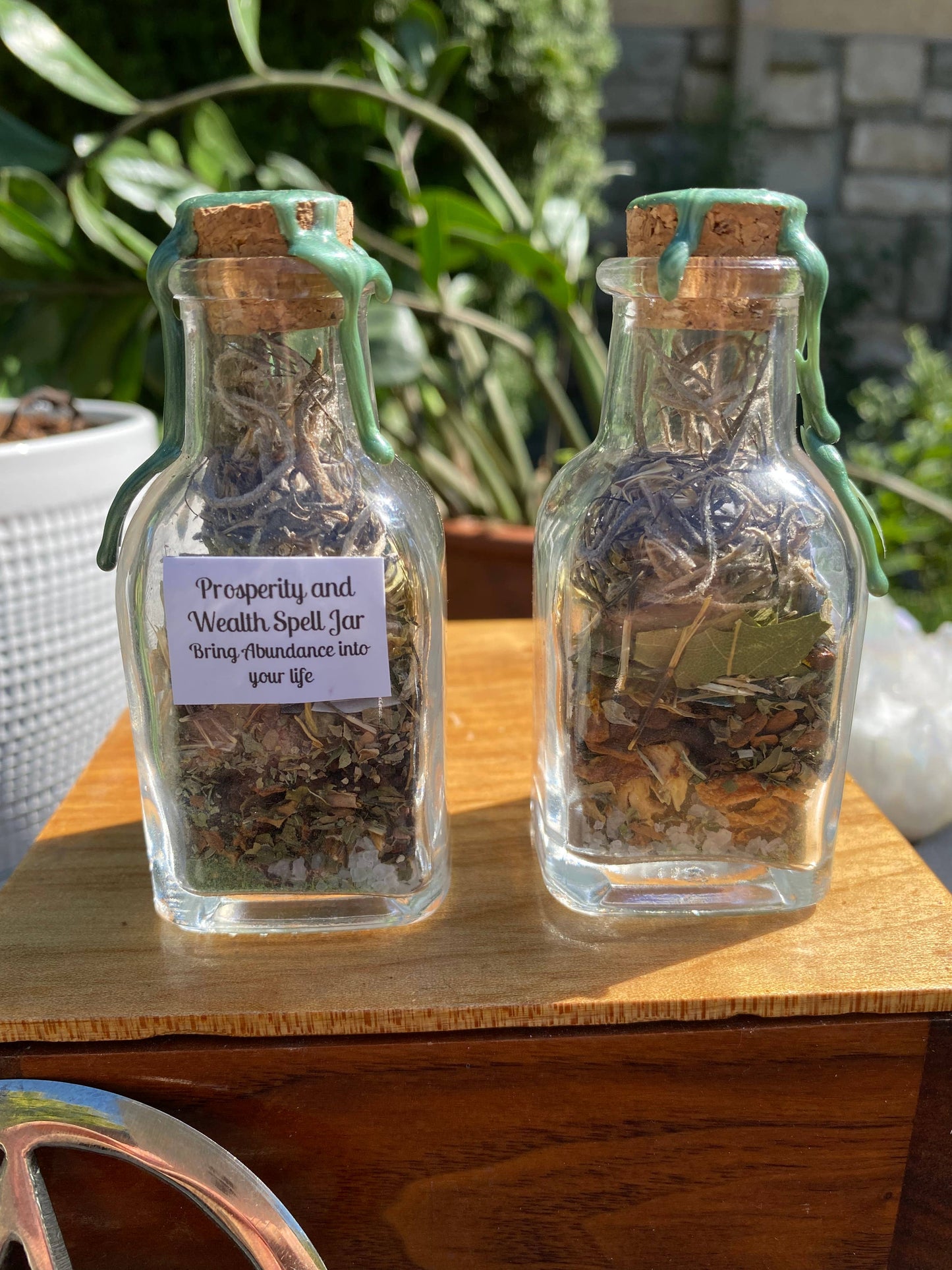 Prosperity, Wealth and Abundance Spell Jar