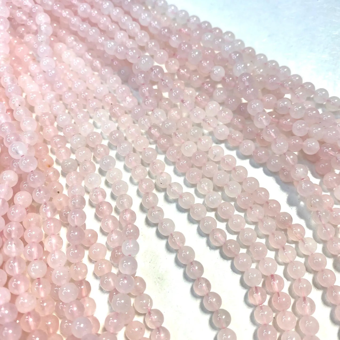 Rose Quartz Round Beads 4mm