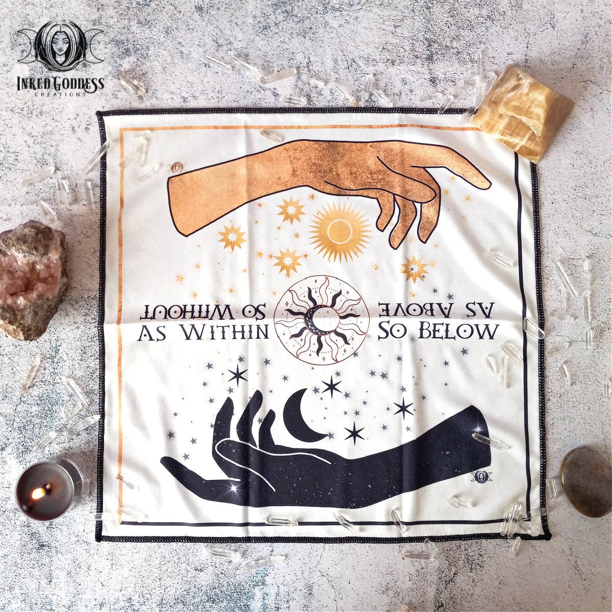 As Above, So Below Altar Cloth