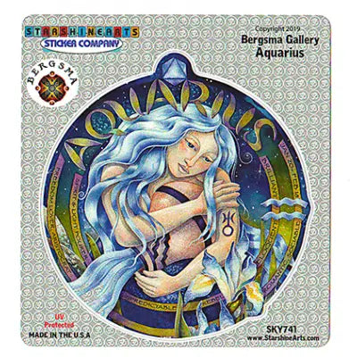 Aquarius Sticker