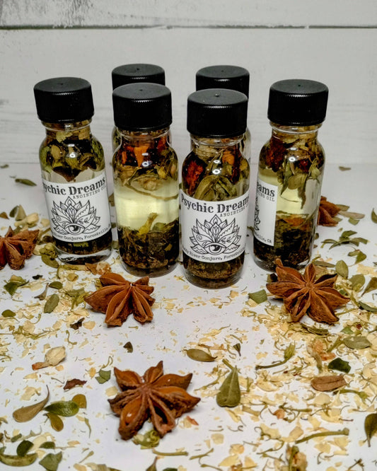 Intention Based Psychic Dreams Anointing Oil, Dressing Oil