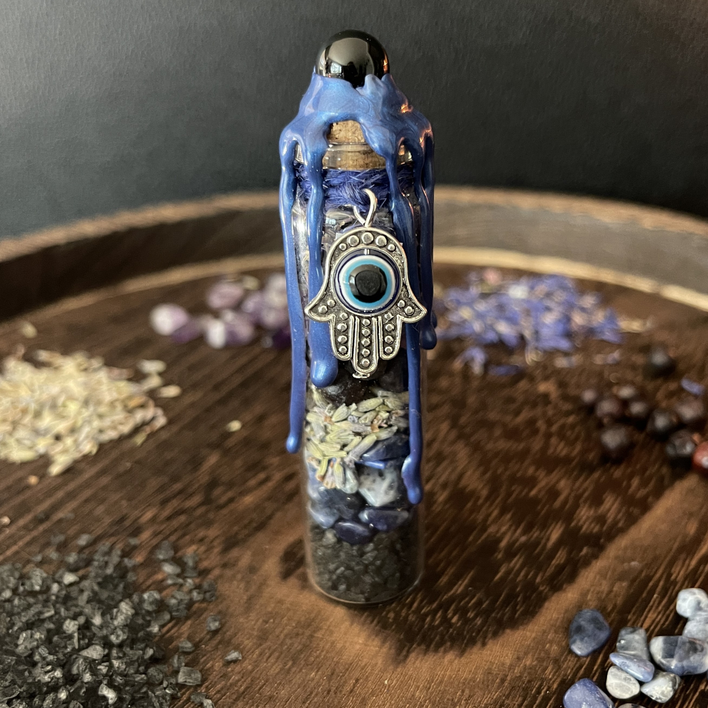 Evil Eye Protection Spell Jar, Nazar Spell Bottle