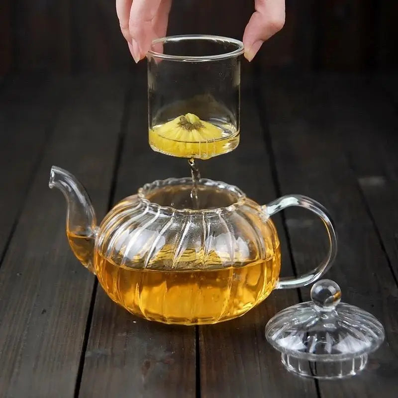 Glass Teapot with Infuser and Lid 20oz