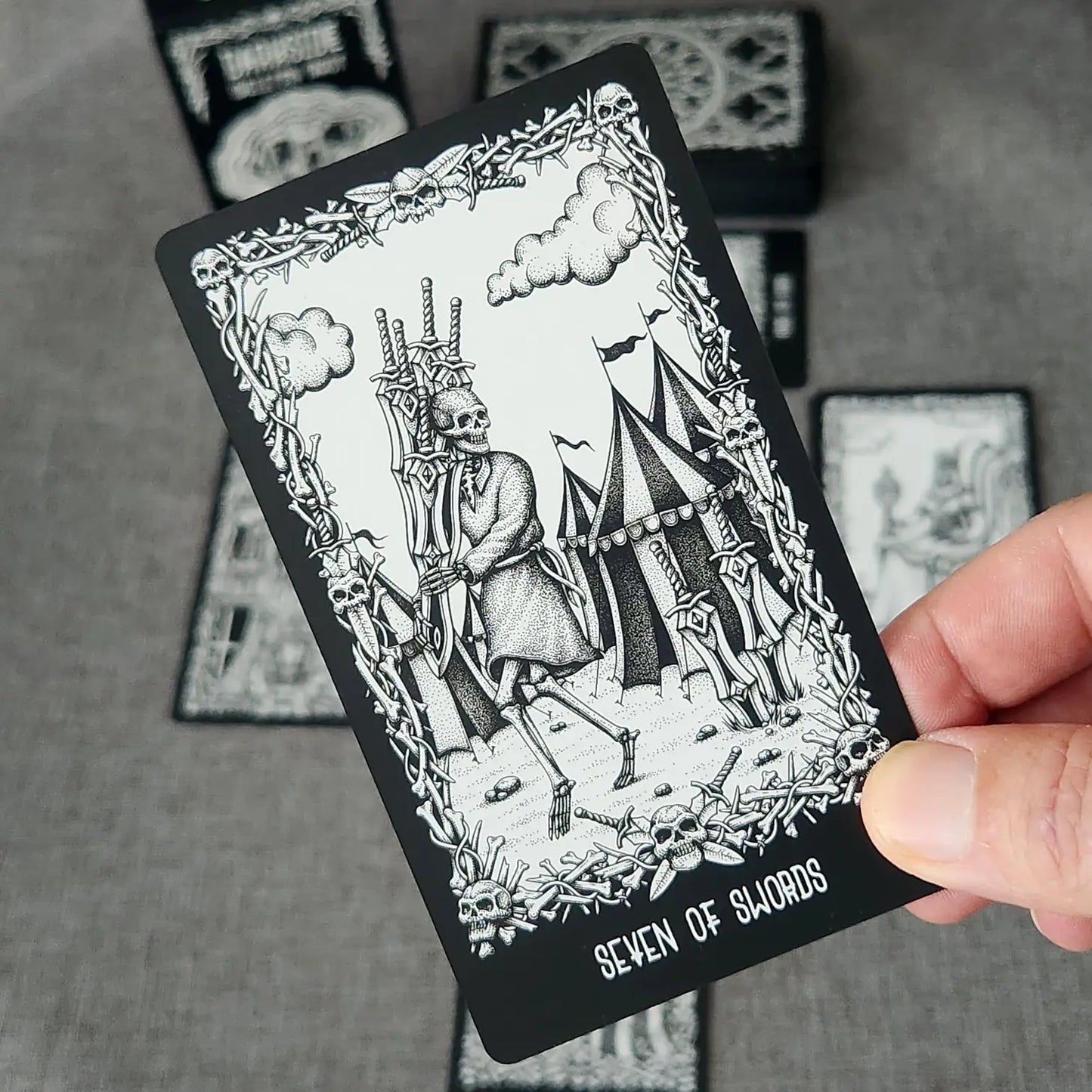 Darkside Skeleton Tarot