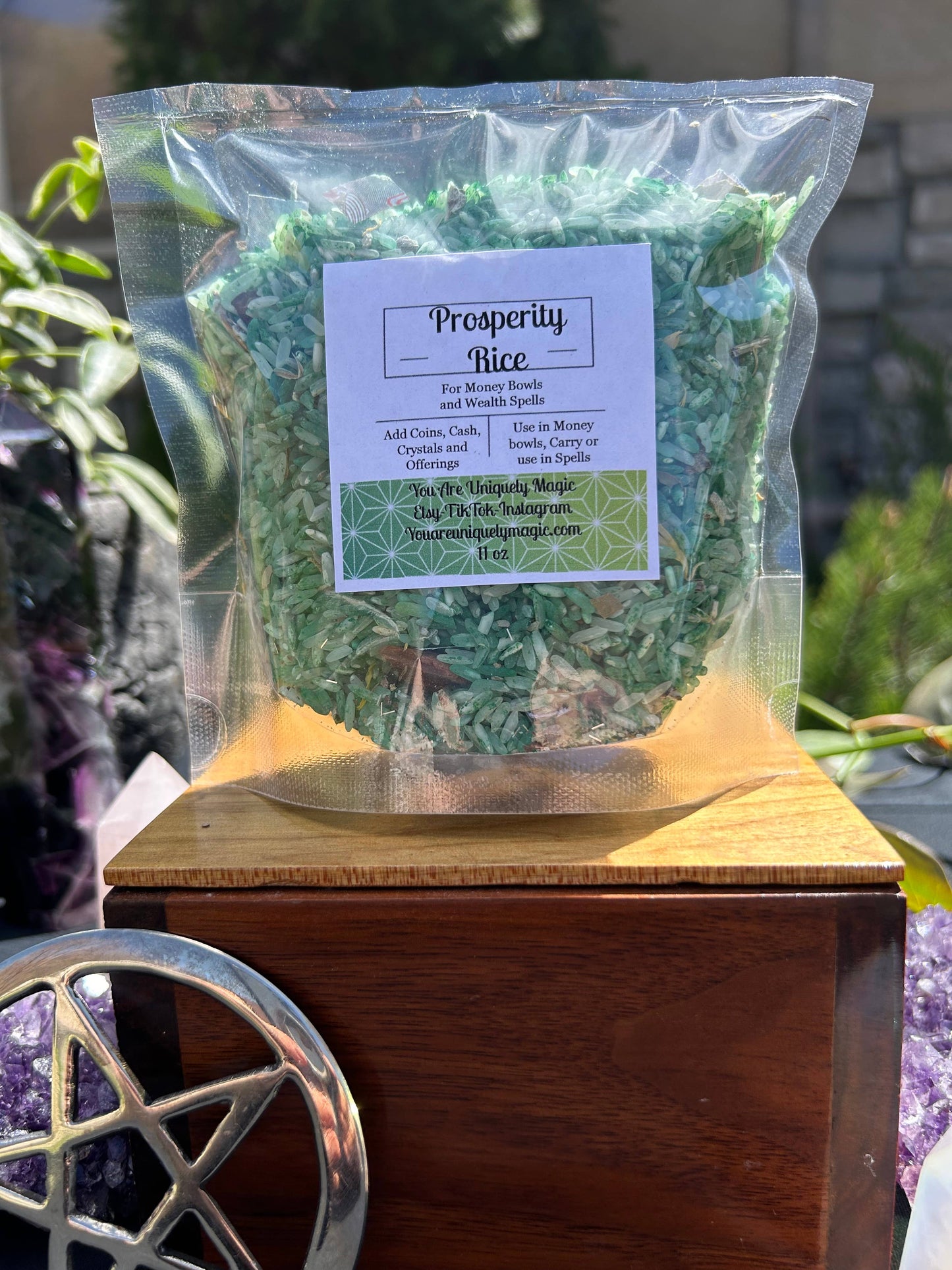 Prosperity Rice for Wealth and Abundance for Money Bowl 11oz