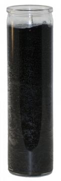 7 Day Candle Black