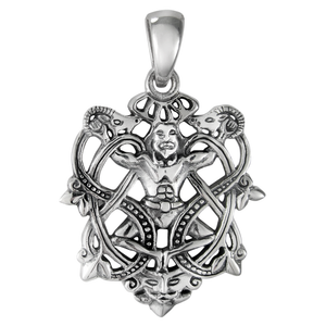 Sterling Cernunnos Knot Pendant