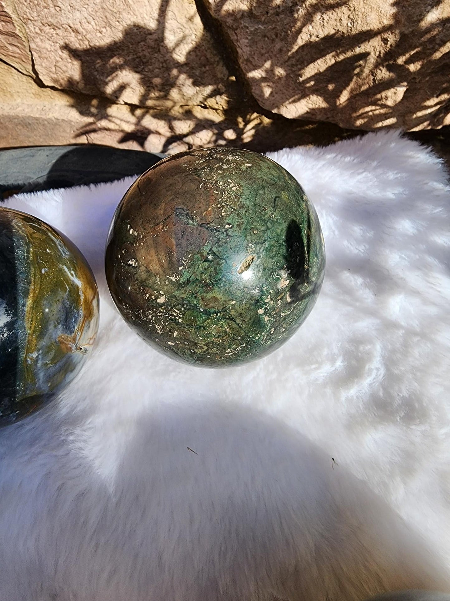 OCEAN JASPER SPHERE by HarleyRae