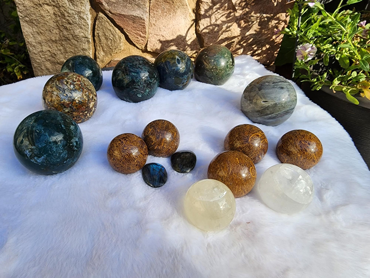 OCEAN JASPER SPHERE by HarleyRae