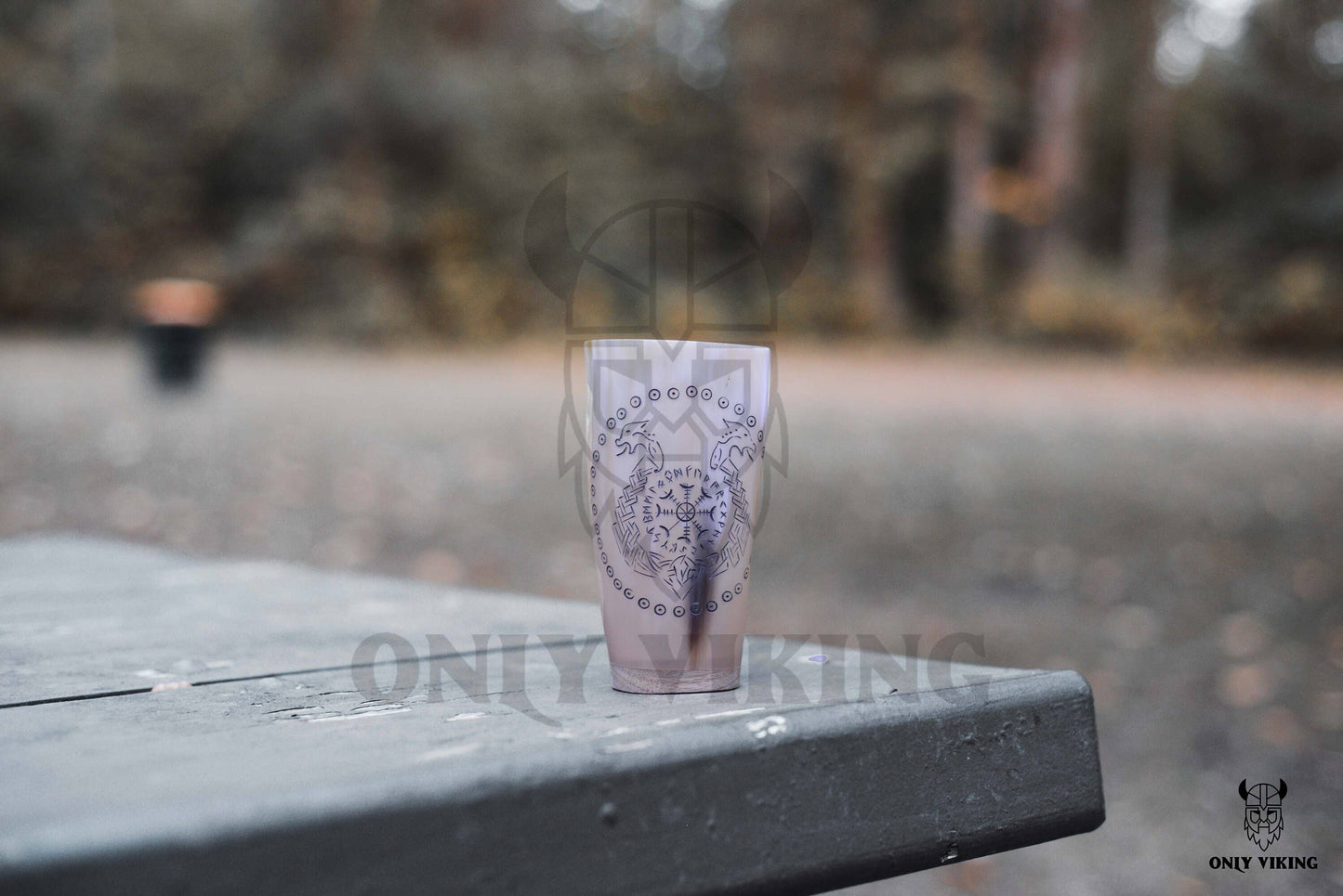 Drinking Horn Beer Stein | Cups