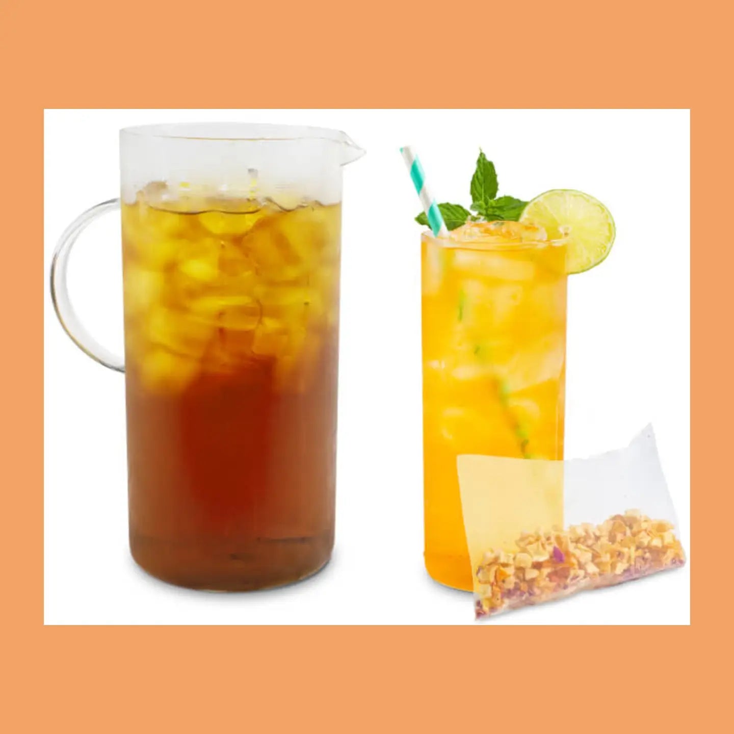 Turmeric Sunrise Iced Tea