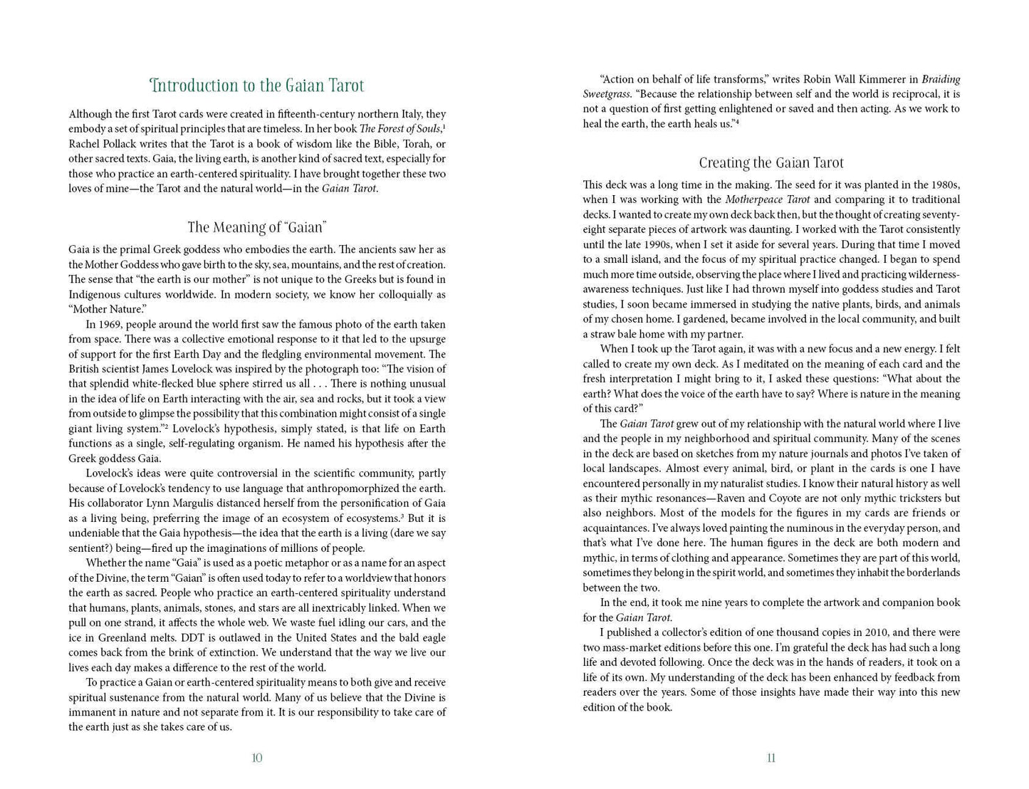 Gaian Tarot: Healing the Earth, Healing Ourselves, 2nd Ed.