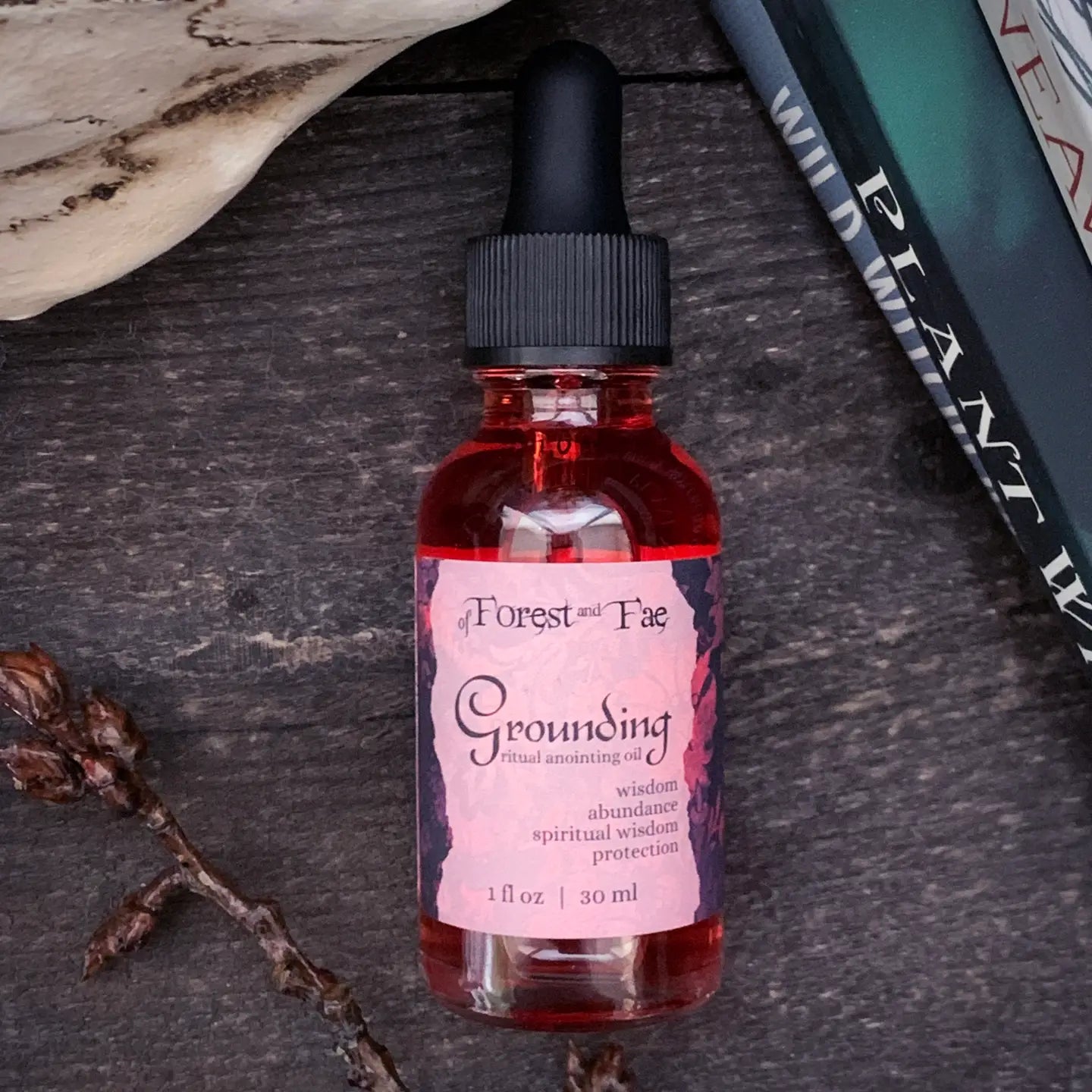 Grounding Oil • Herb Infused For Energy Work