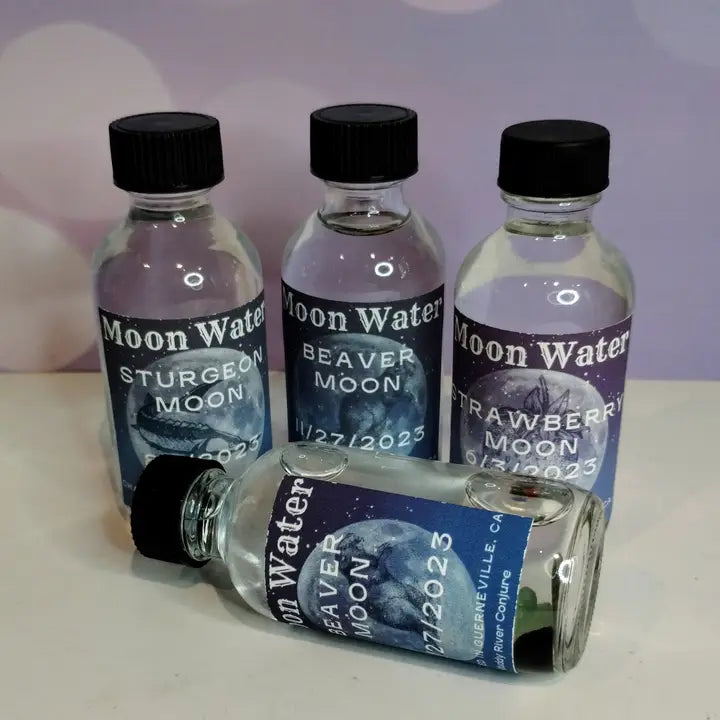 Moon Charged Water with Crystal Chips