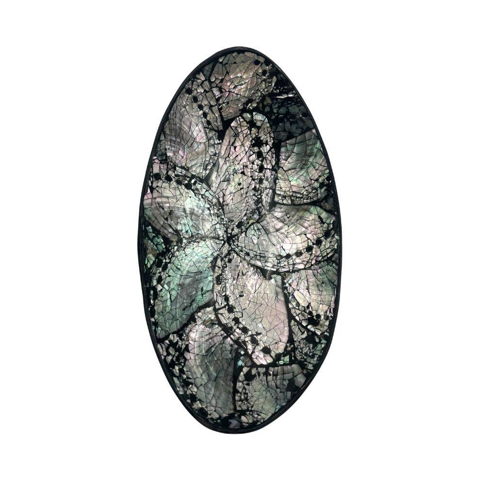 Abalone Shell Bowl - Natural Iridescent Smudge Bowl