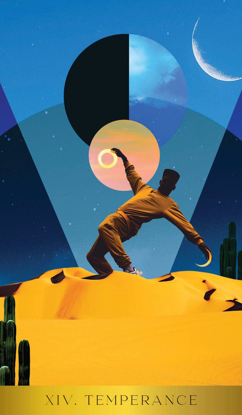 Radiant Wilds Tarot Cards: Navigate Inner Desert Dreamscapes