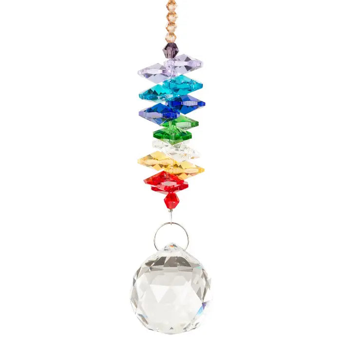 Chrystal 7 Chakra Hanging Ornament