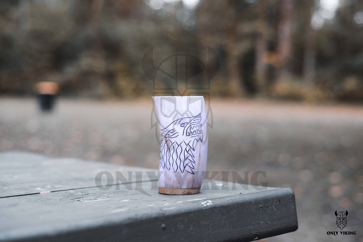 Drinking Horn Beer Stein | Cups